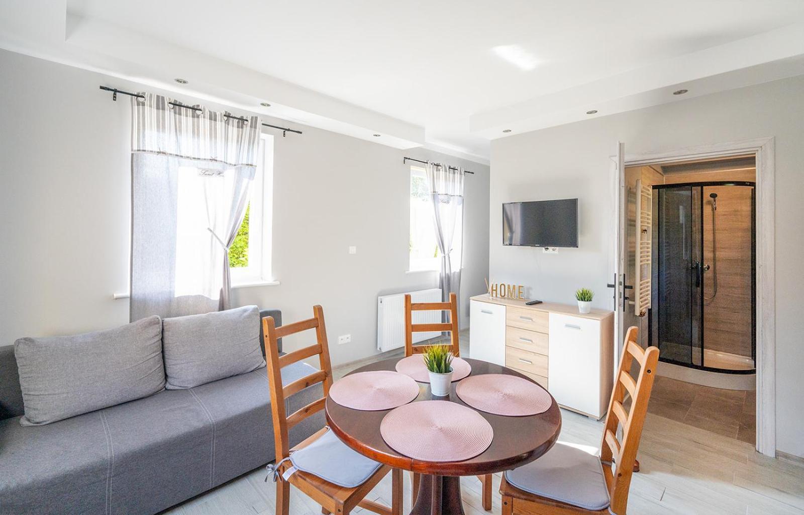 Przyjazna Osada - Domki I Apartamenty Ujście-Darłowskie エクステリア 写真